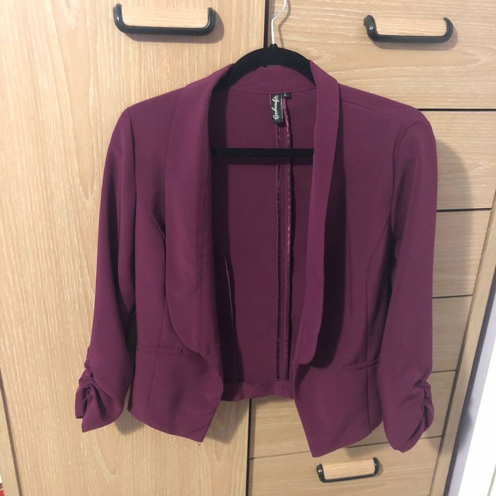 Purple Blazer